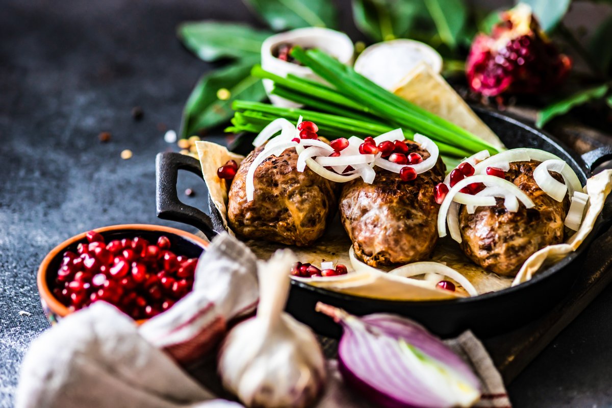 Traditional georgian food - abkhazura cutlet example image 1