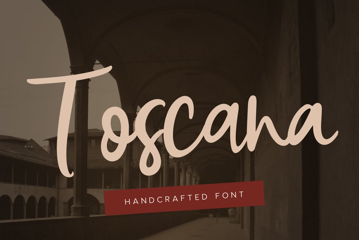 Toscana Font DUO example image 1