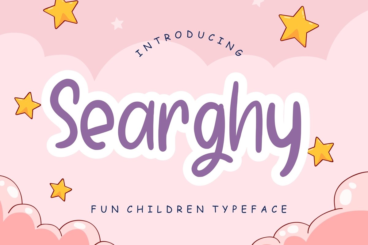 Searghy Fun Children Typeface example image 1