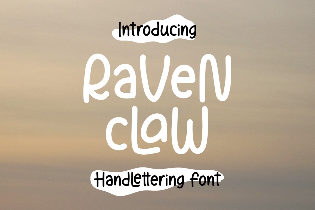 Ravenclaw - Handlettering Font example image 1