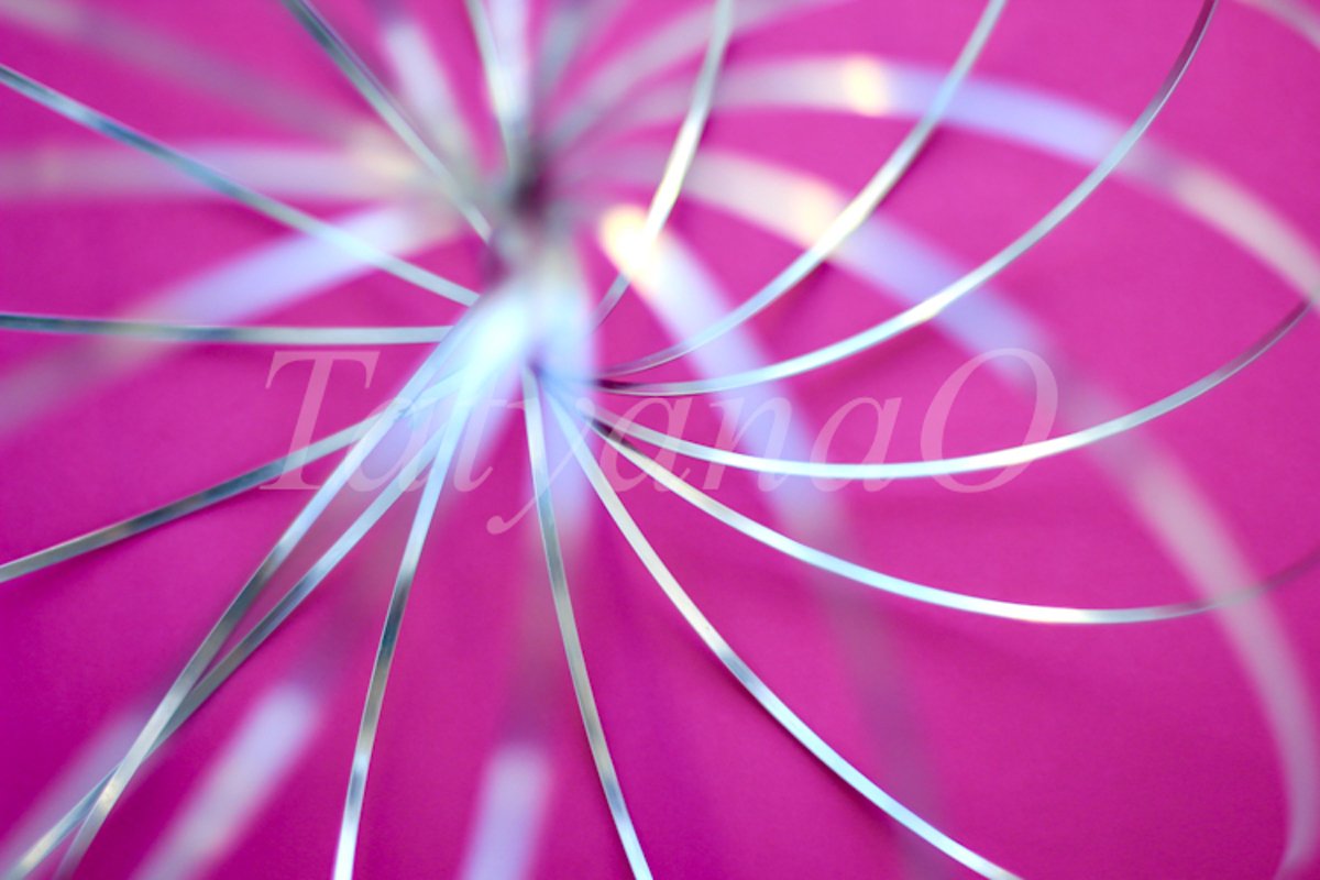 Disfocused blurred pink and silver texture paper background. example image 1