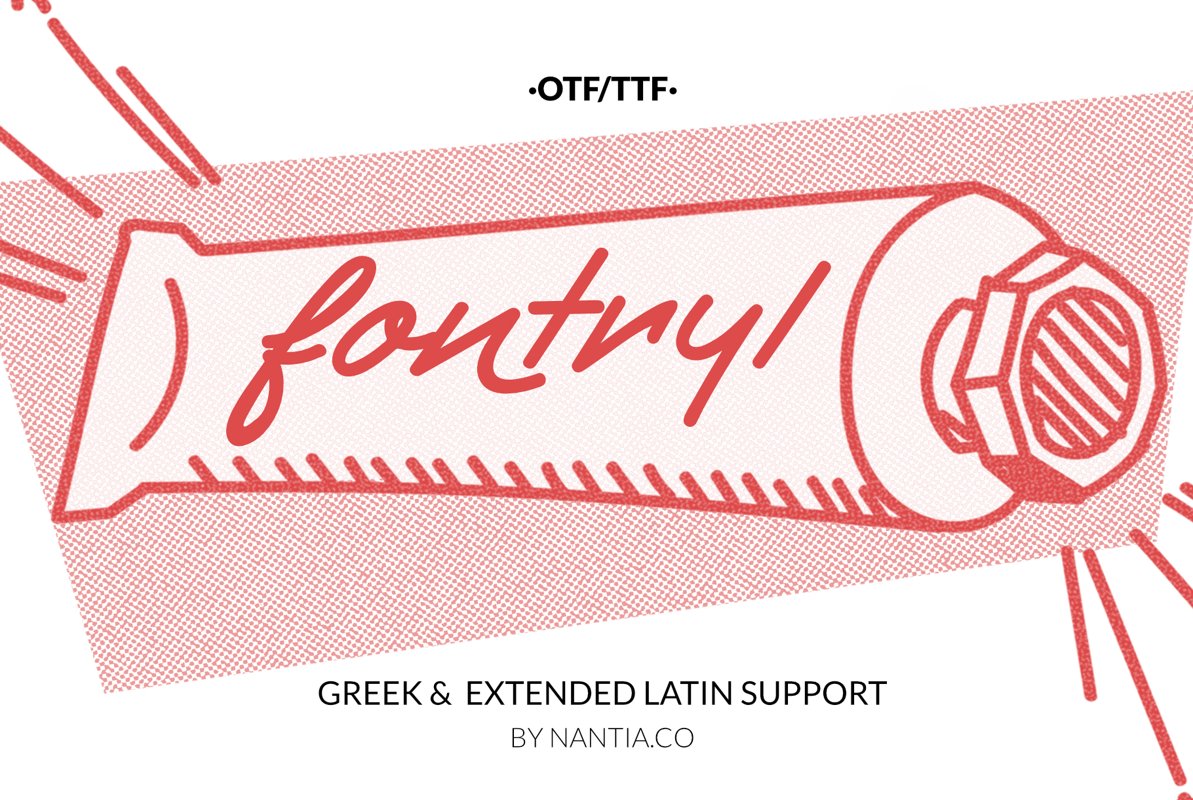 Retro Handwritten Font Fontryl example image 1