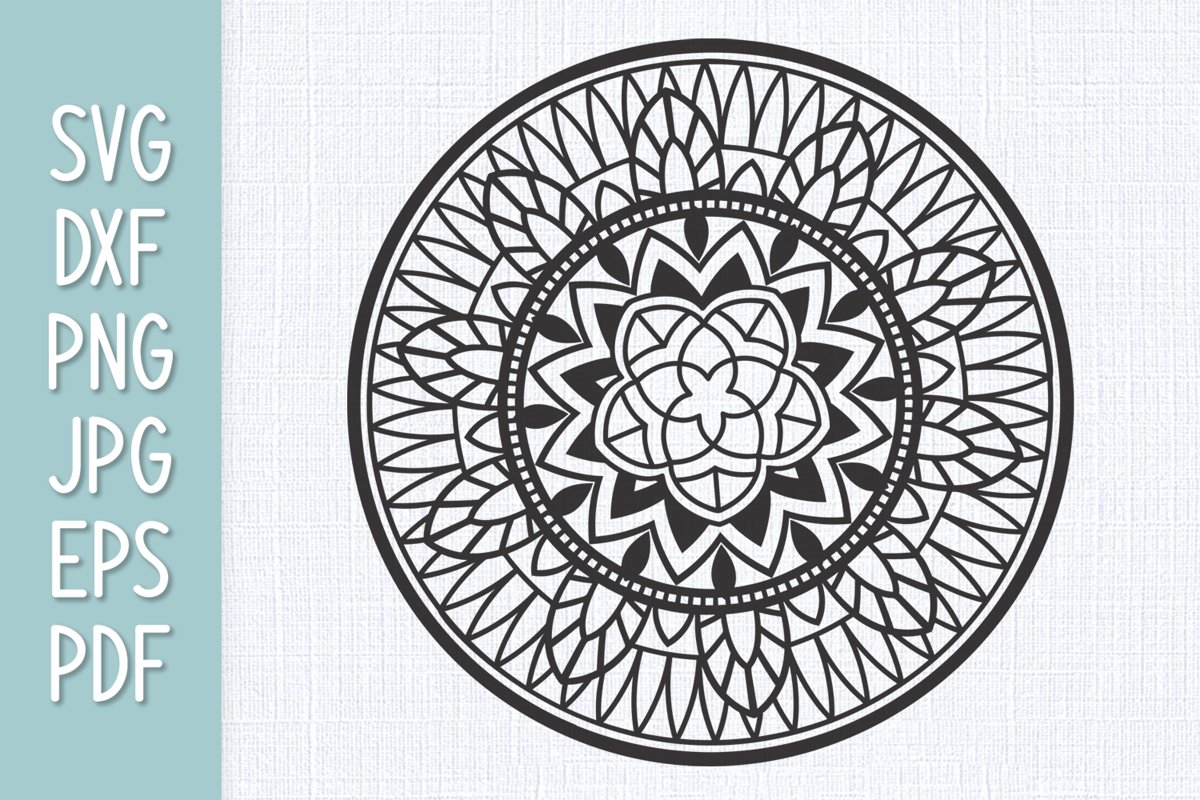 Mandala SVG example image 1