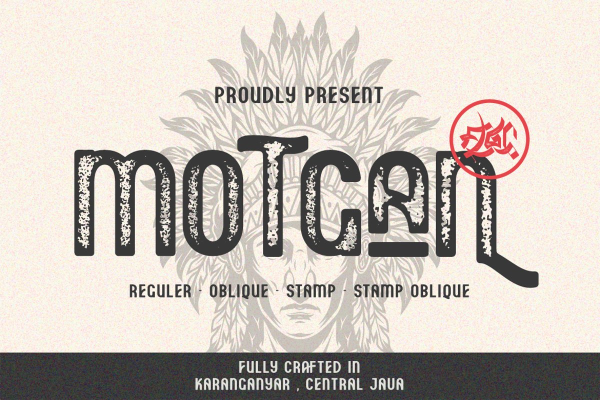 Motgan - Vintage Font example image 1