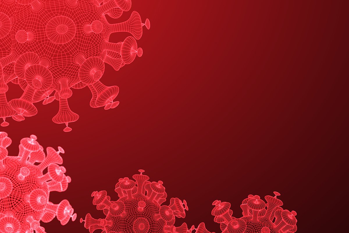 Background for asian flu outbreak and coronaviruses influenz example image 1