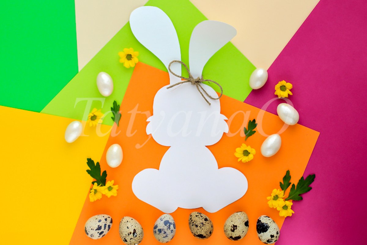 Creative trend concept of Easter. example image 1