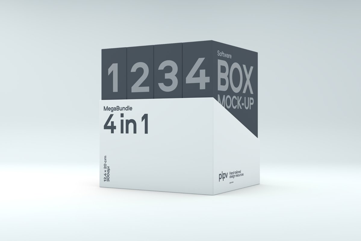 Software Box Mockup example image 1