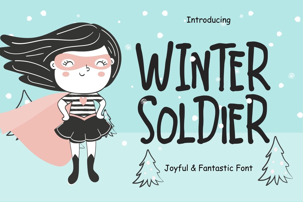 Winter Soldier Joyful & Fantastic example image 1