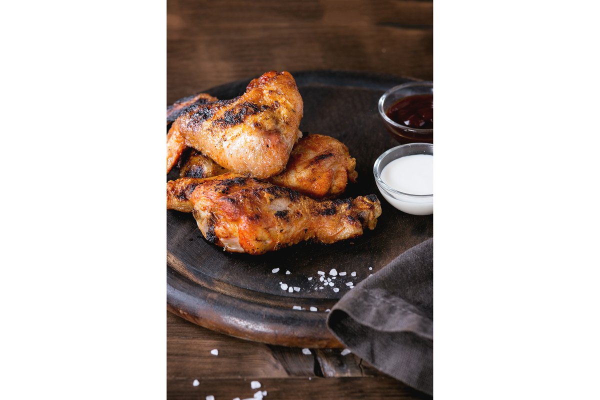 Grilled BBQ chicken example image 1