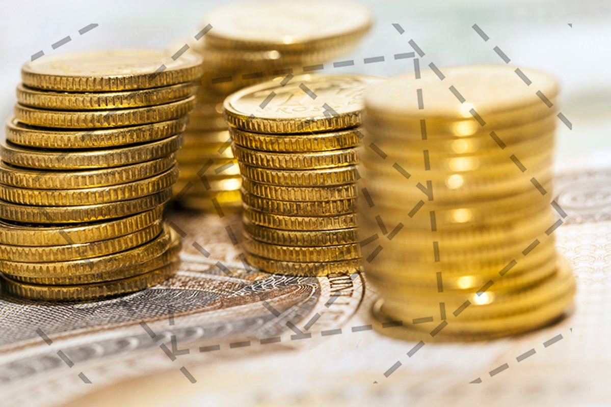 Polish yellow coins example image 1