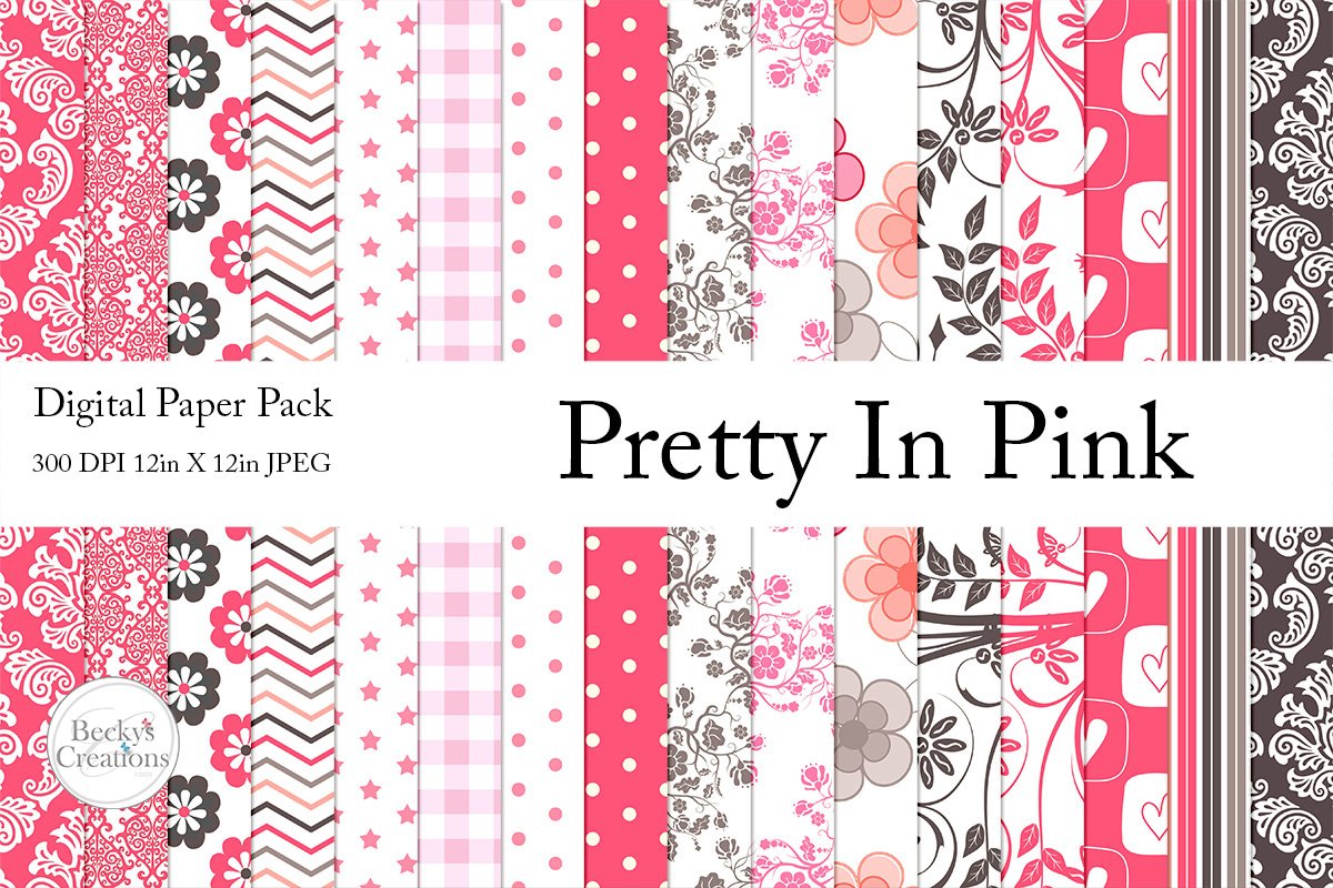 Pretty in Pink Paper Pack example image 1