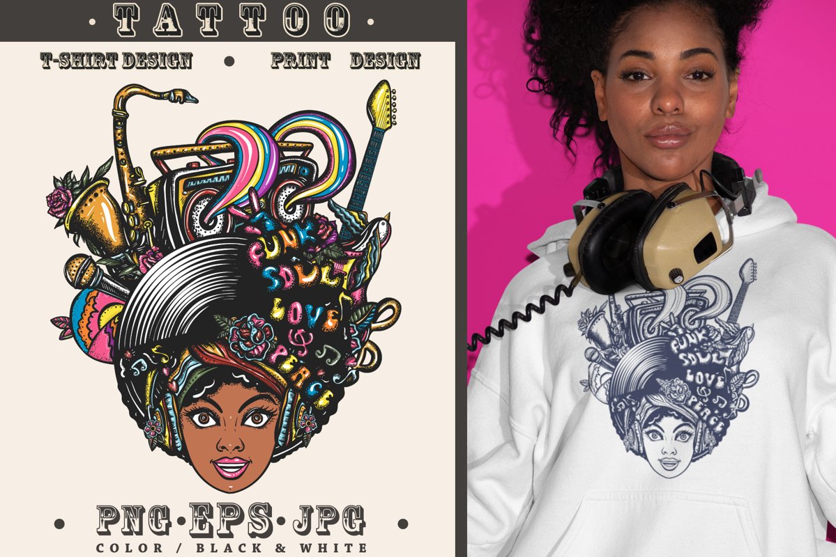 Music girl example image 1