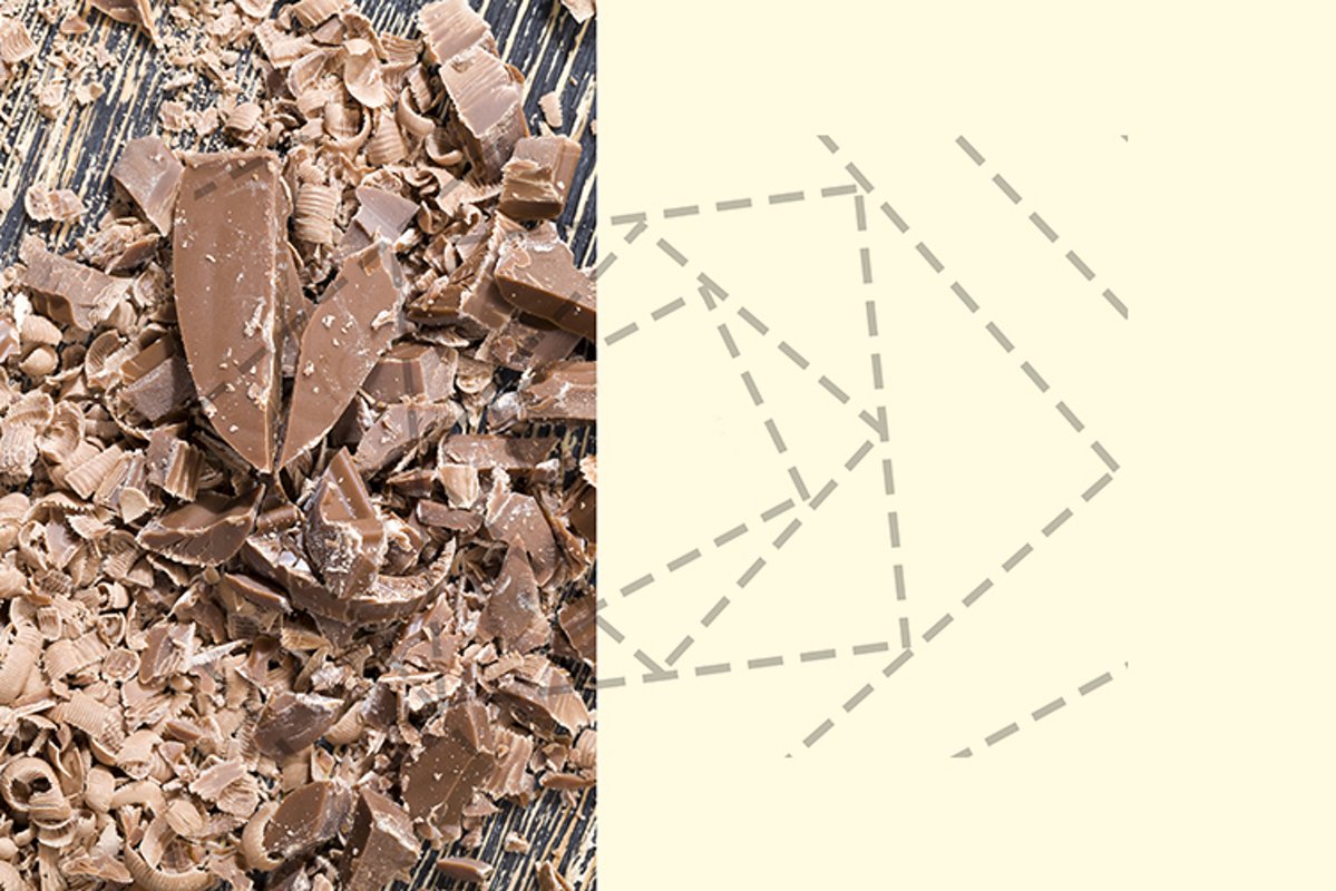 sliced and broken chocolate example image 1