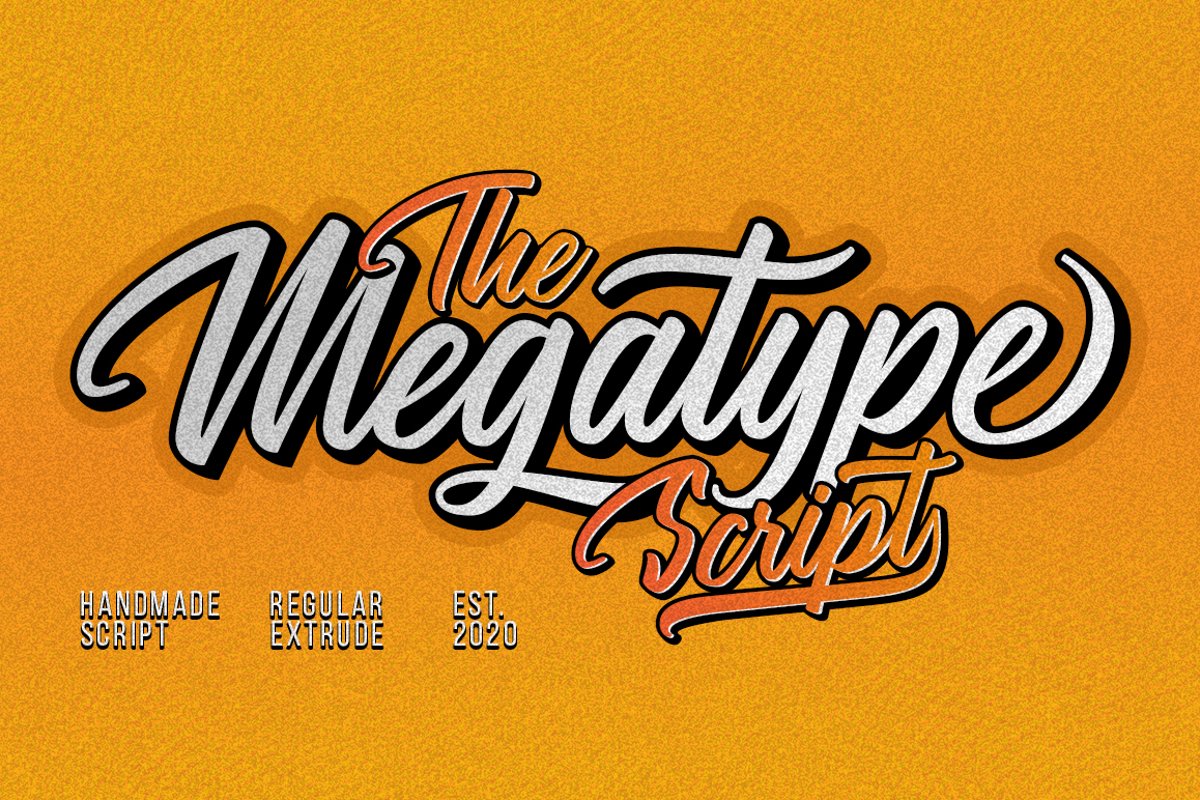 Megatype Script example image 1