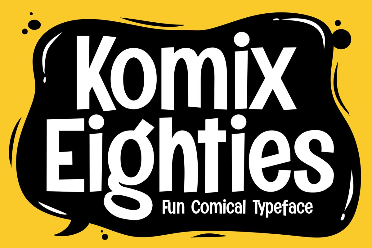 Komix Eighties example image 1