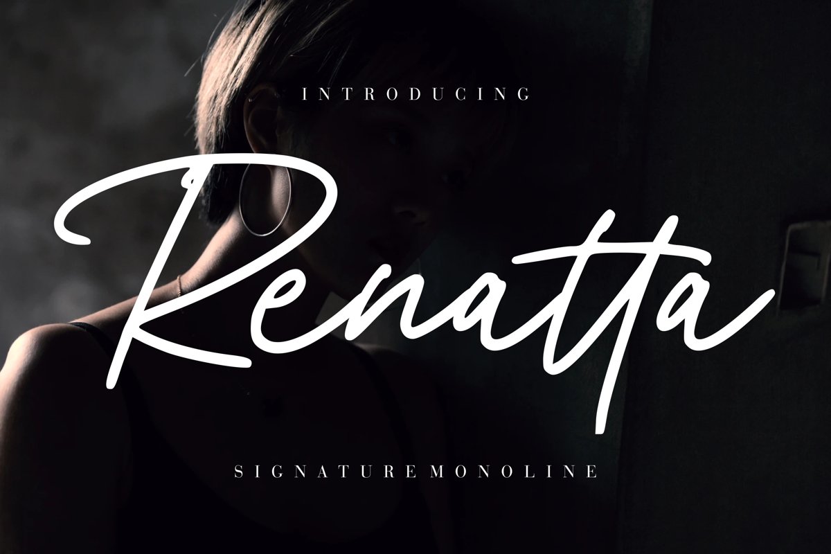 Renatta Signature Monoline example image 1