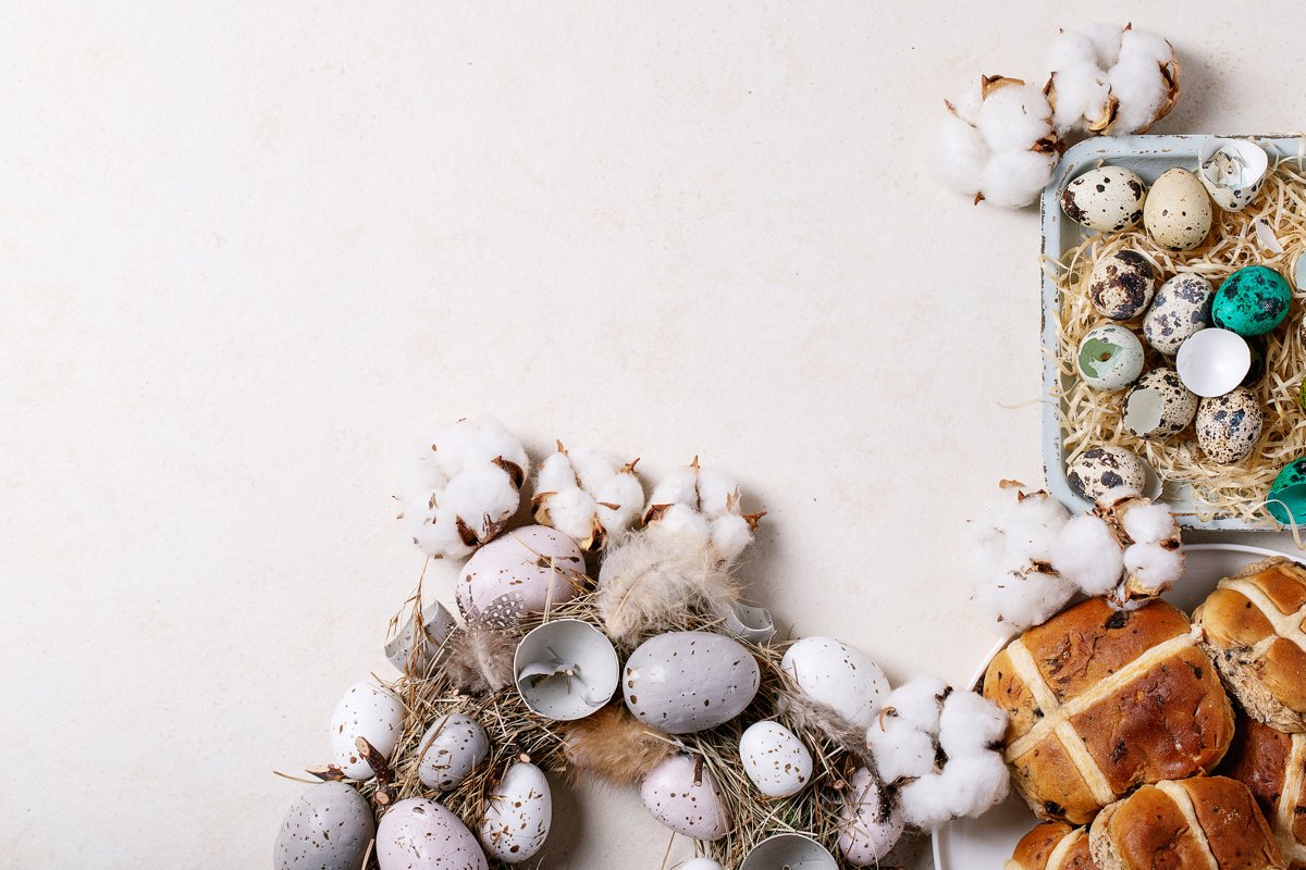 Traditional Easter cross buns example image 1