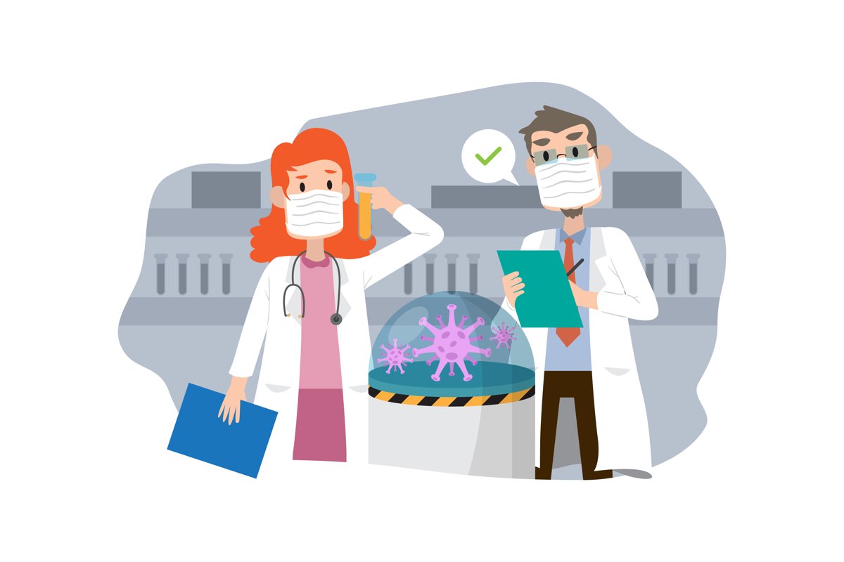 Vaccine Illustrations example image 1