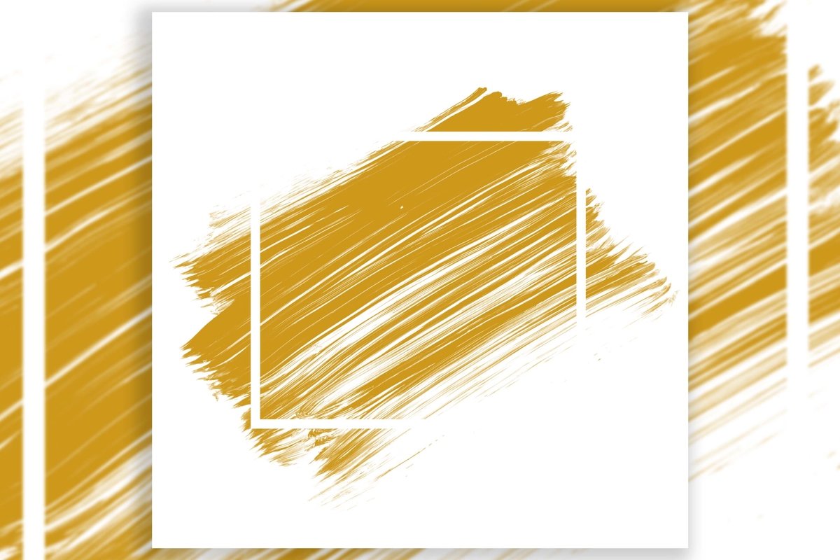 Acrylic Brush Strokes Template Background example image 1
