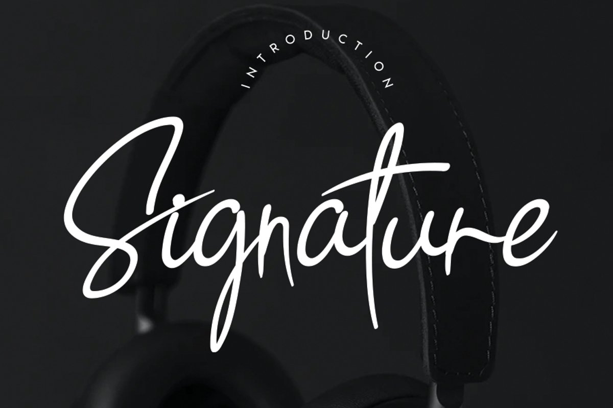 Signature example image 1