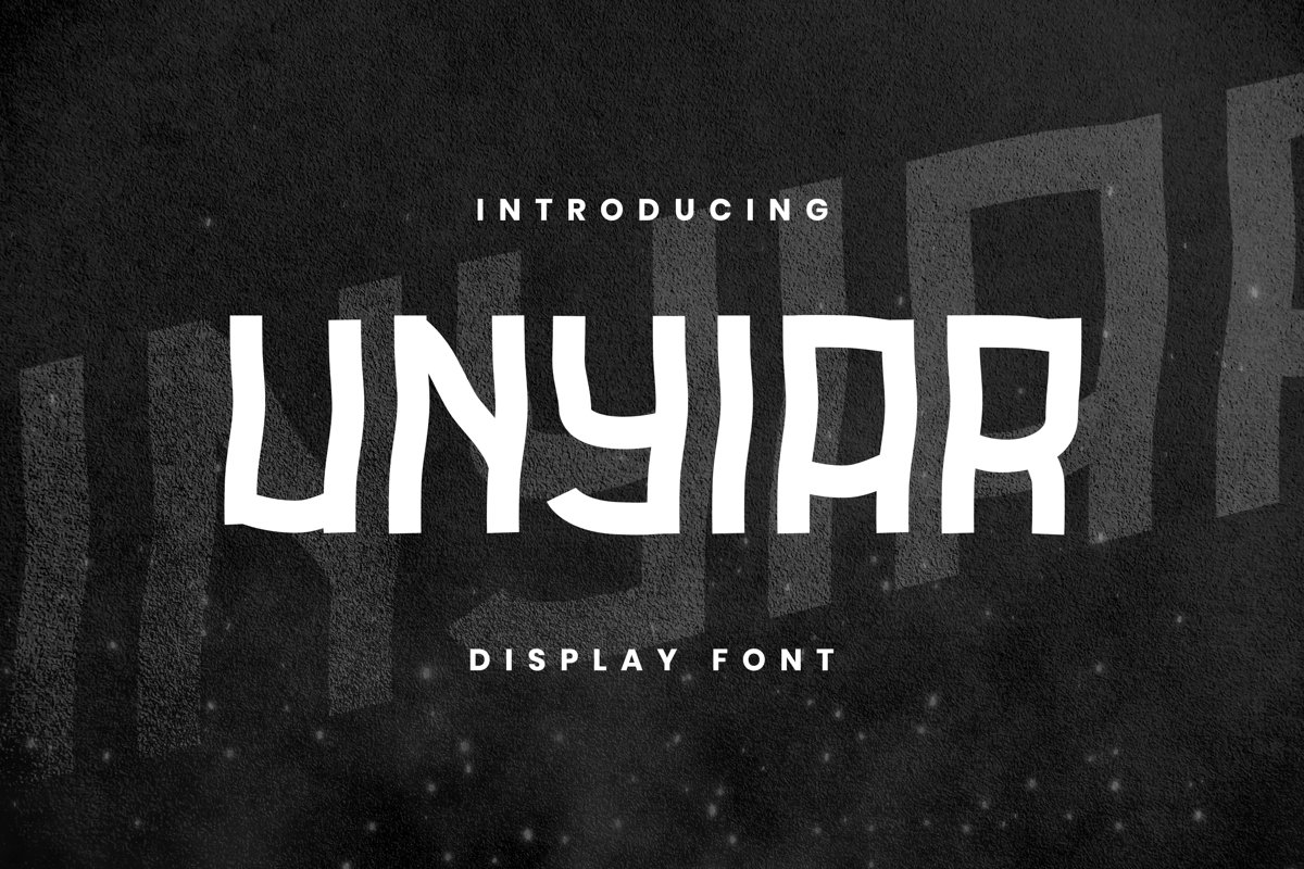 Unyiar Font example image 1