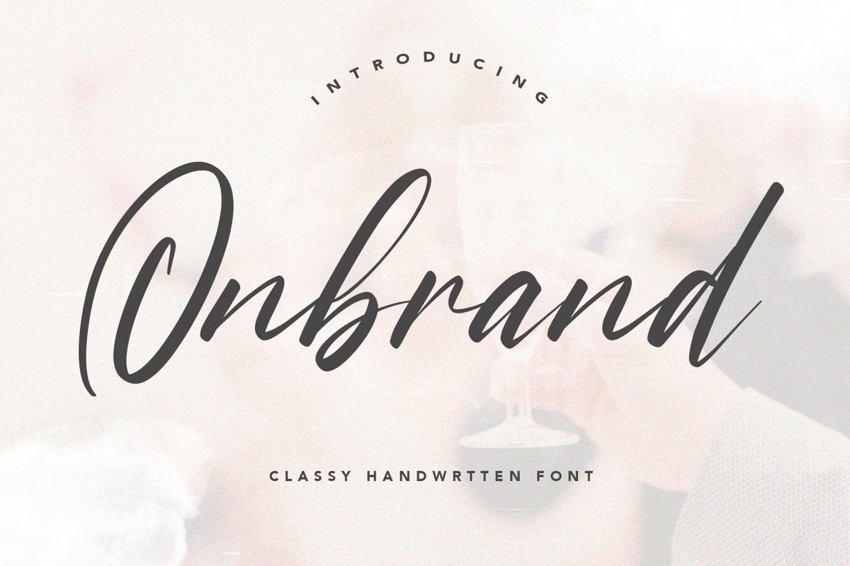 Onbrand - Script Fonts example image 1