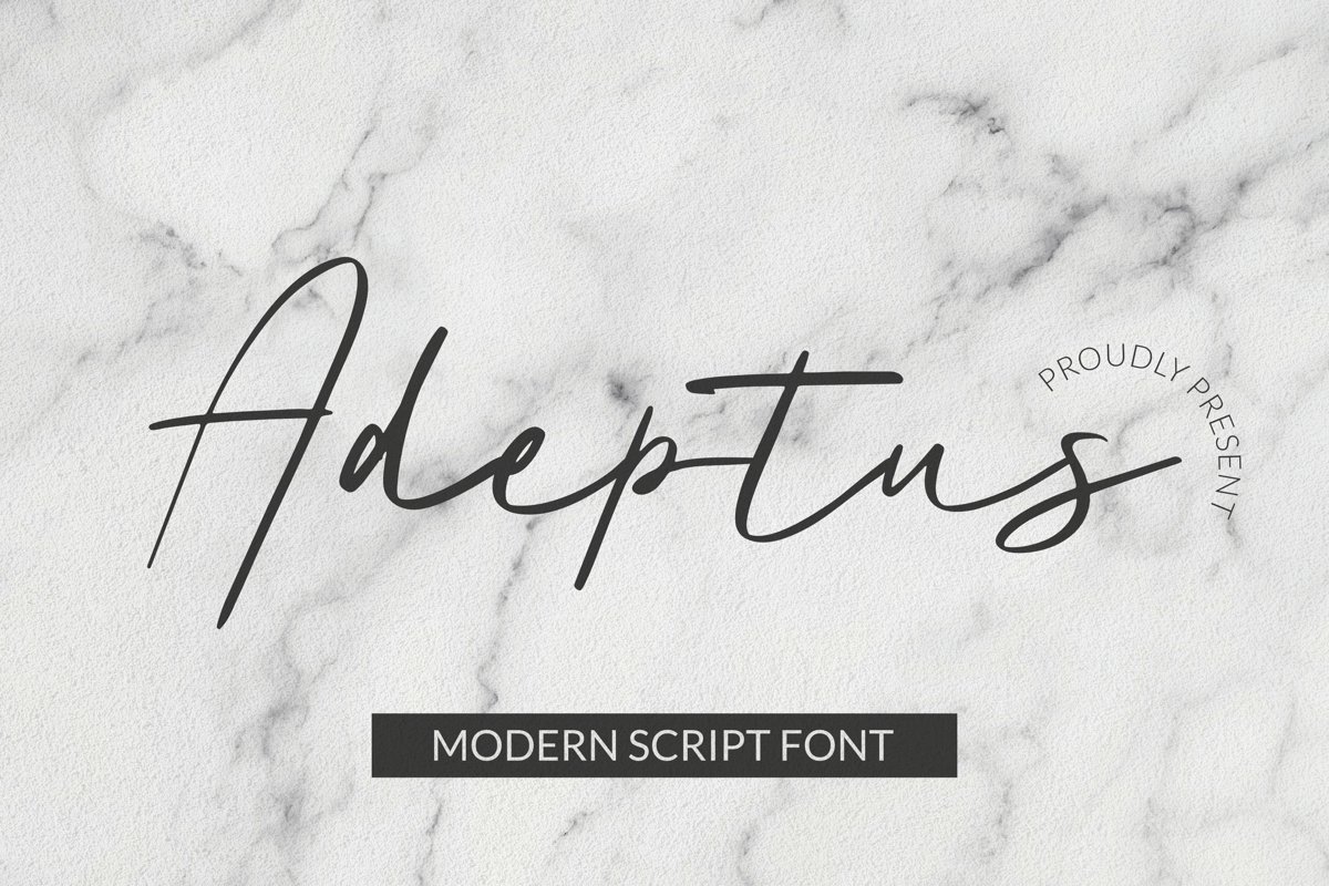 Adeptus Font example image 1