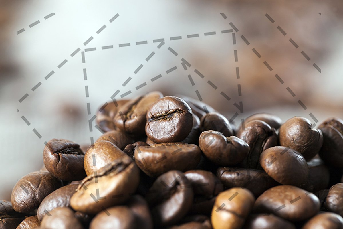 brown coffee beans example image 1