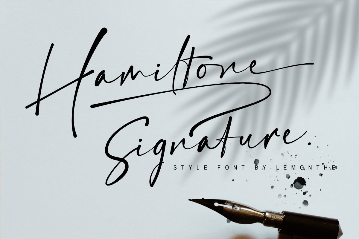 Hamiltone Signature example image 1