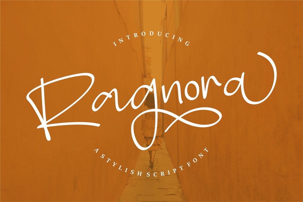 Ragnora - A Stylish Script Font example image 1
