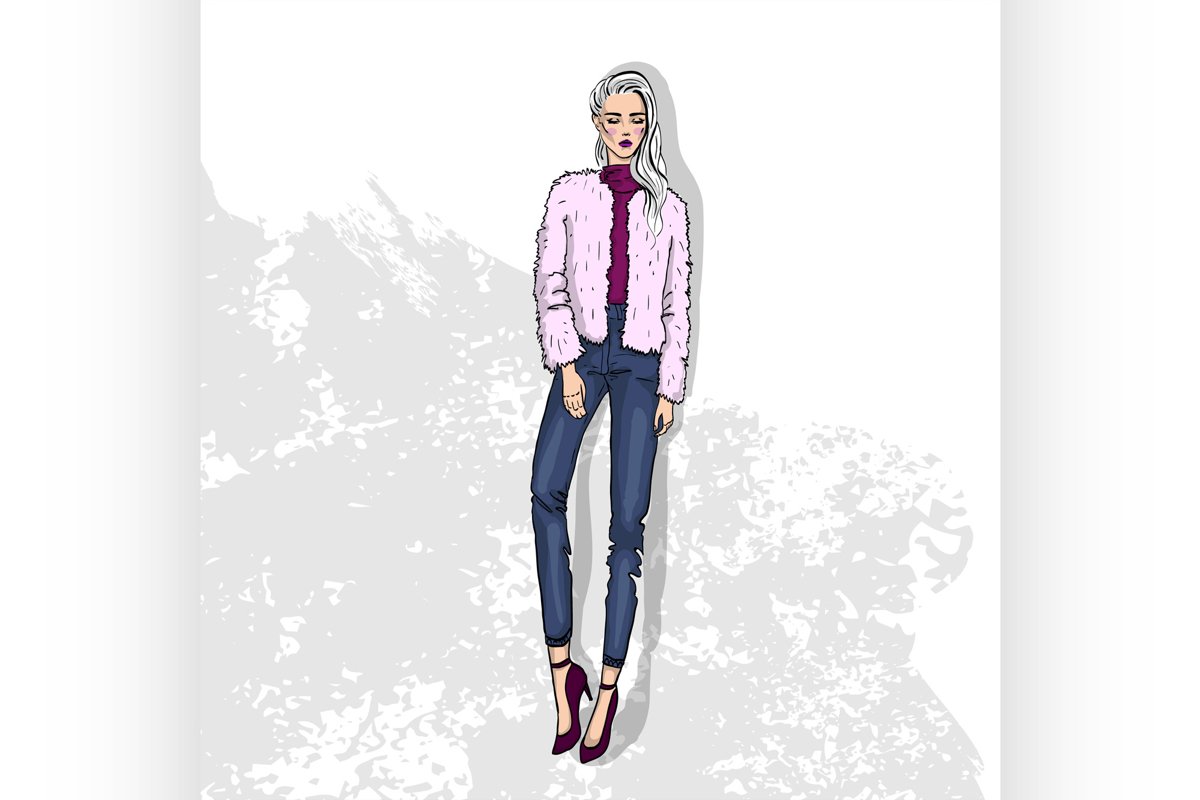 High trendy color look example image 1