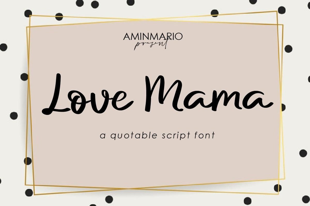 Love Mama example image 1