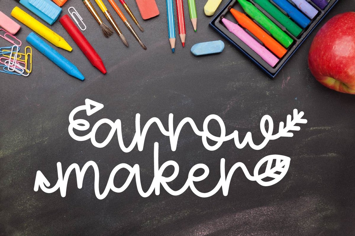 FB - Arrow Maker - Make fun arrow scripts example image 1
