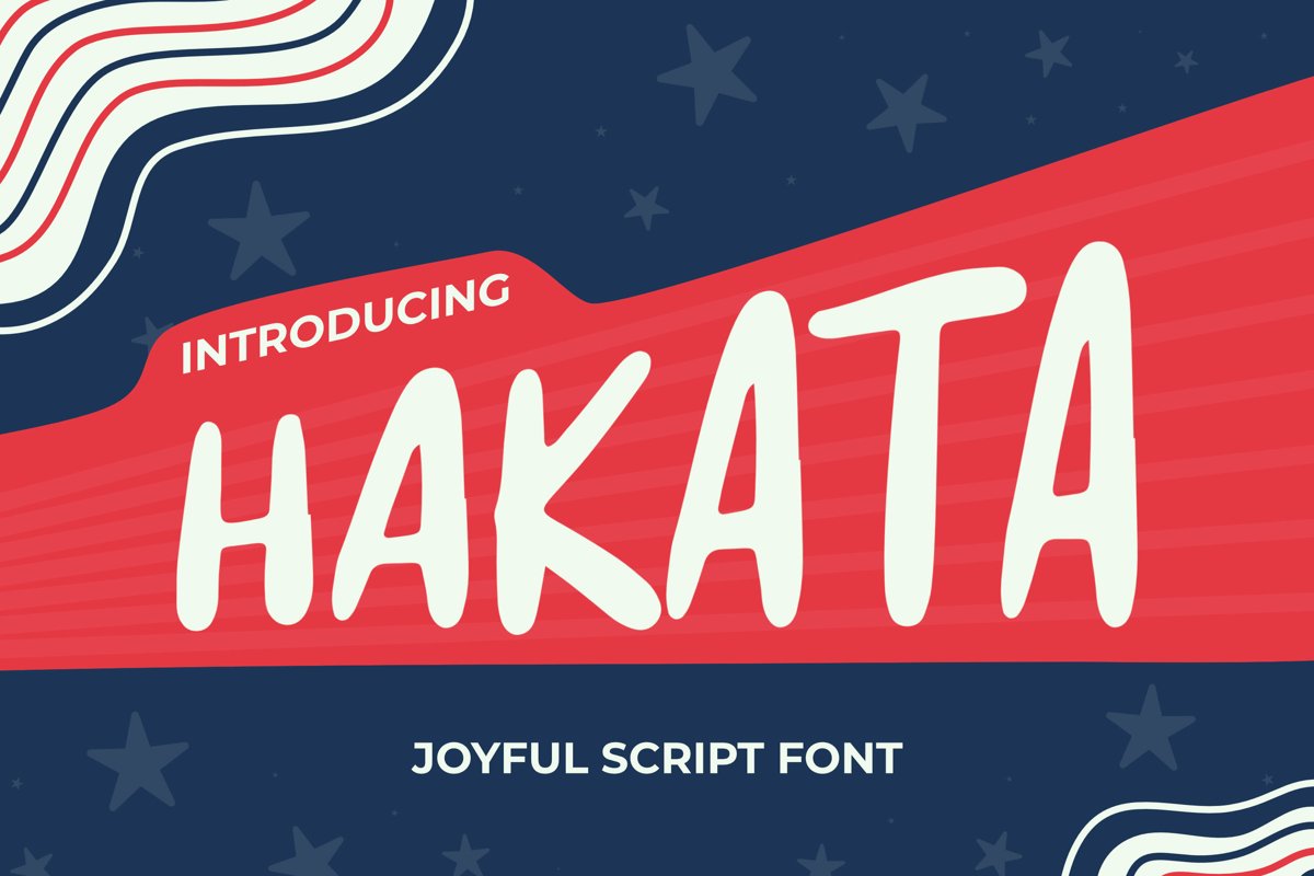Hakata Font example image 1