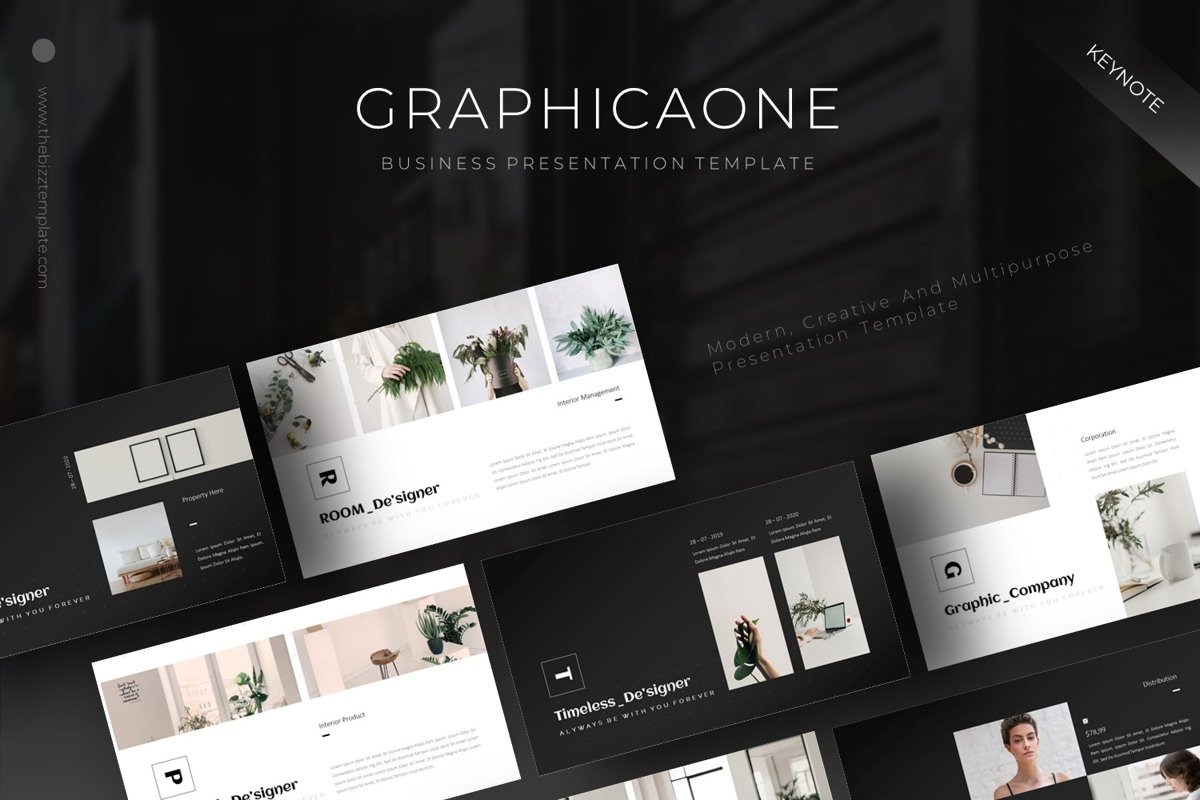 Graphicaone - Keynote Template example image 1