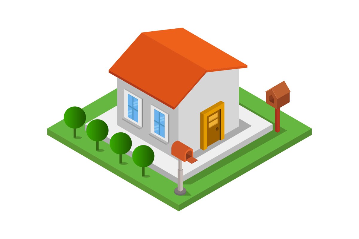 isometric house example image 1