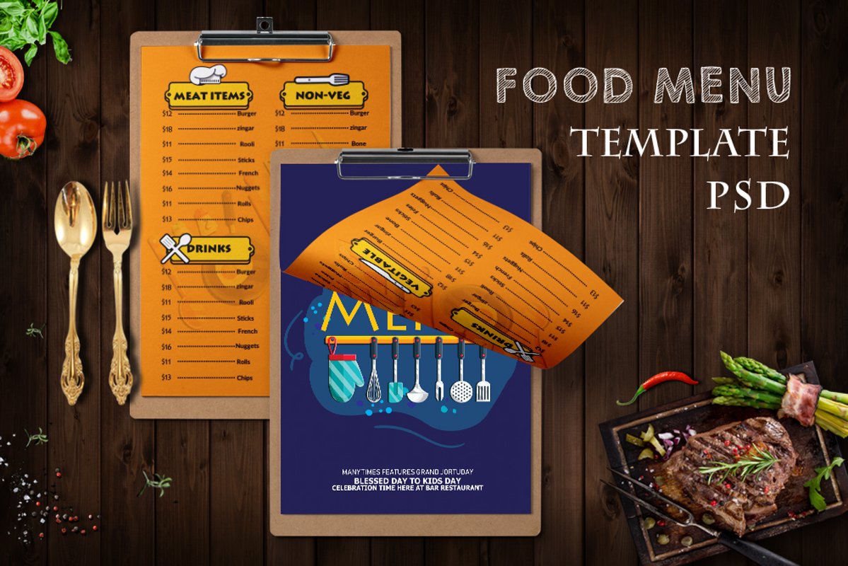 Restaurant Food Menu example image 1