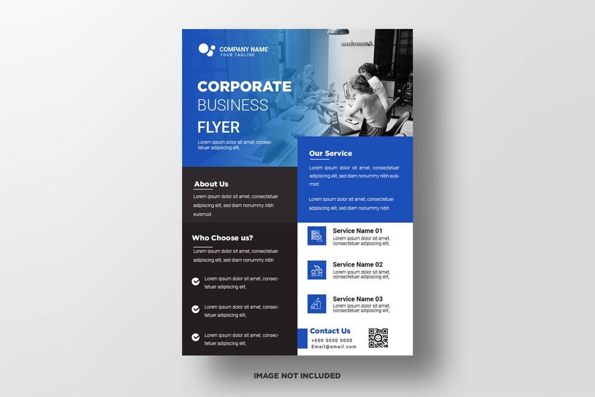 Business Flyer Template. Vol-01 example image 1