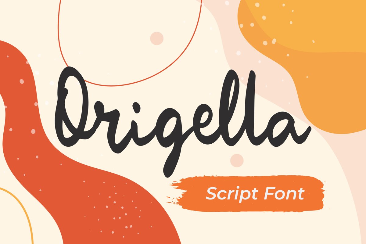 Origella - Script Handwritten Fonts example image 1