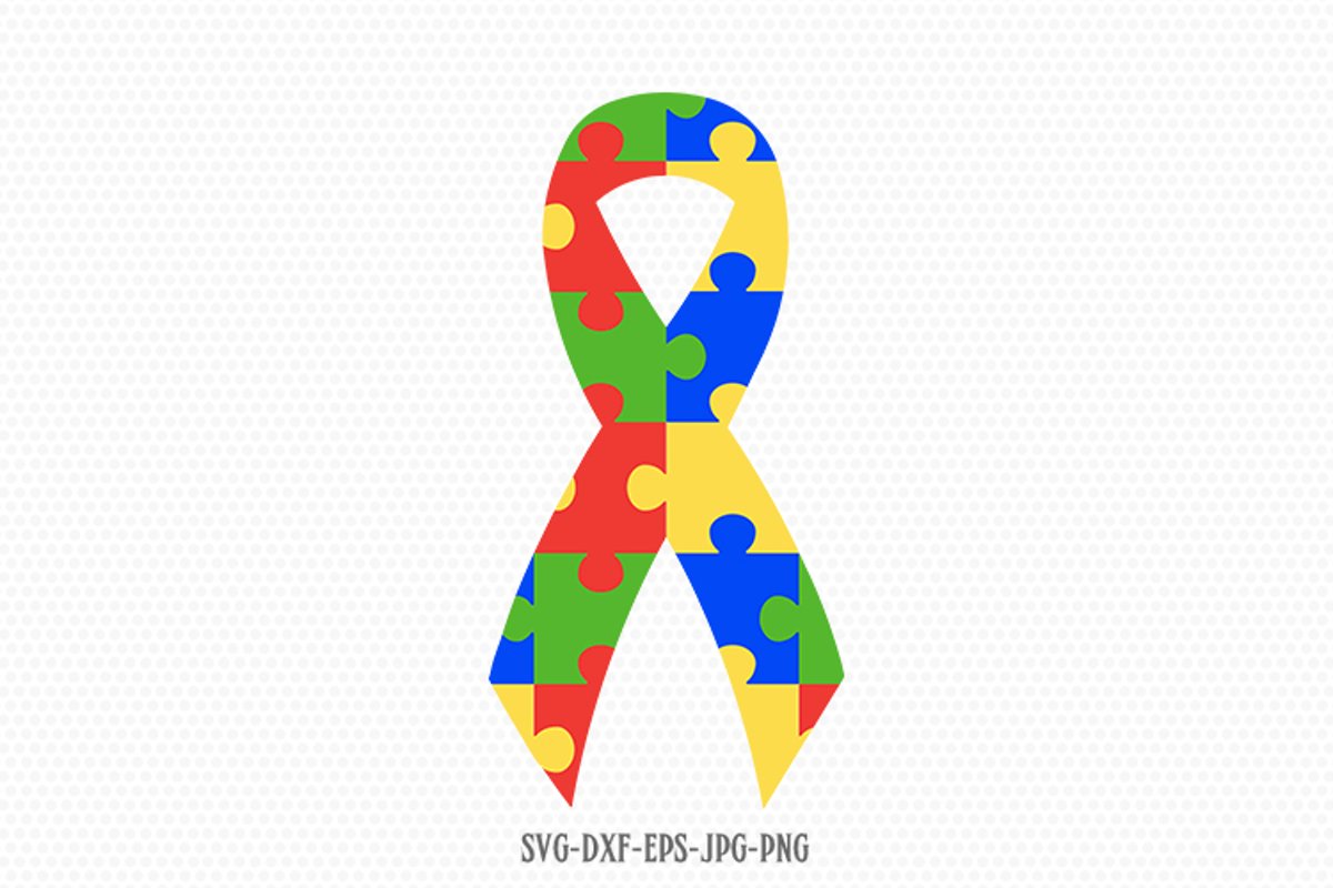 Autism Awareness Ribbon svg, Autism svg, Autism awareness (515941