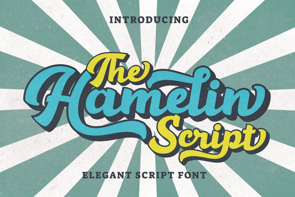 Hamelin Script Font example image 1