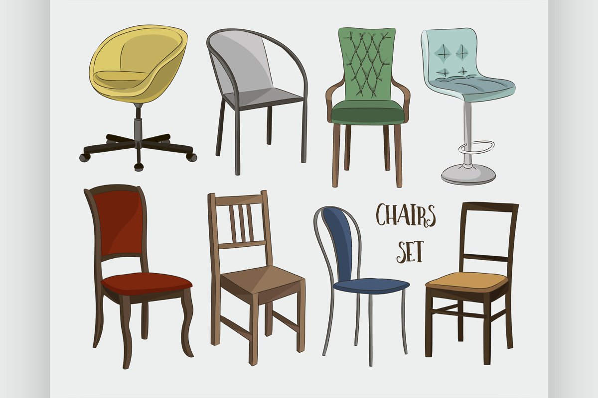 Set of chairs example image 1