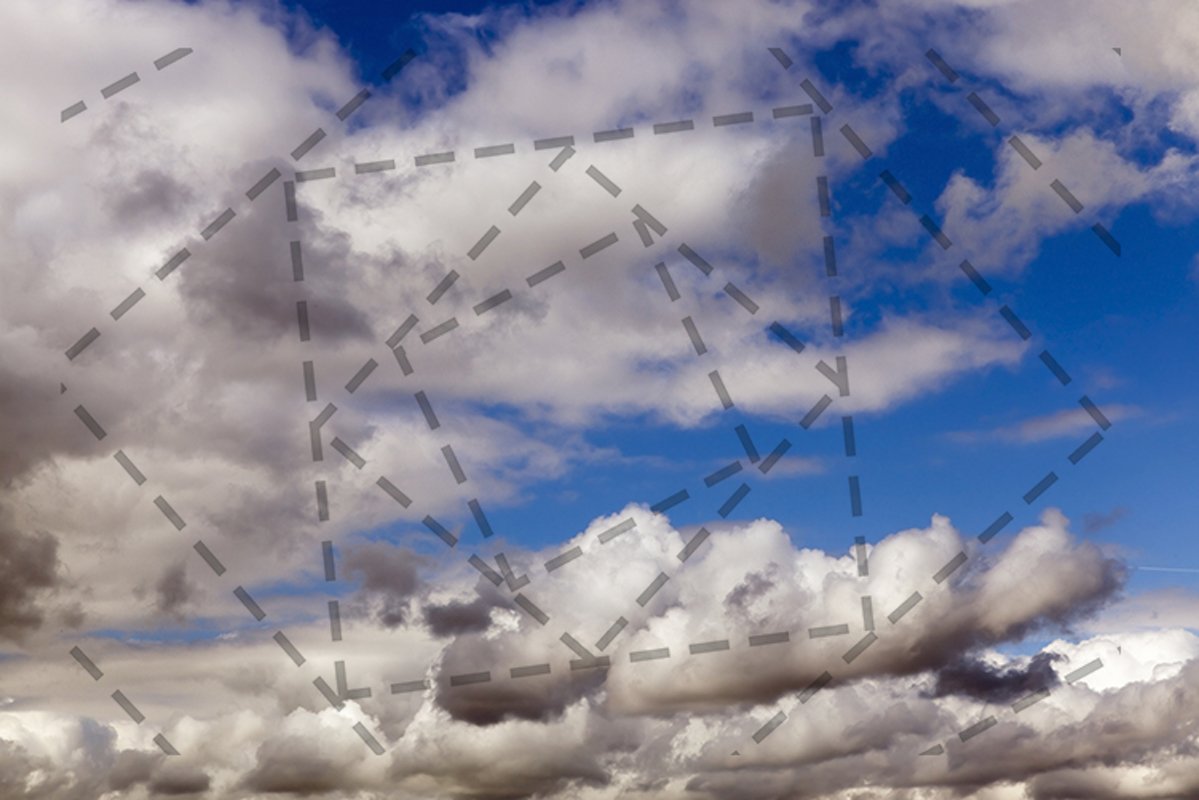 Cloudy sky cumulus clouds. example image 1