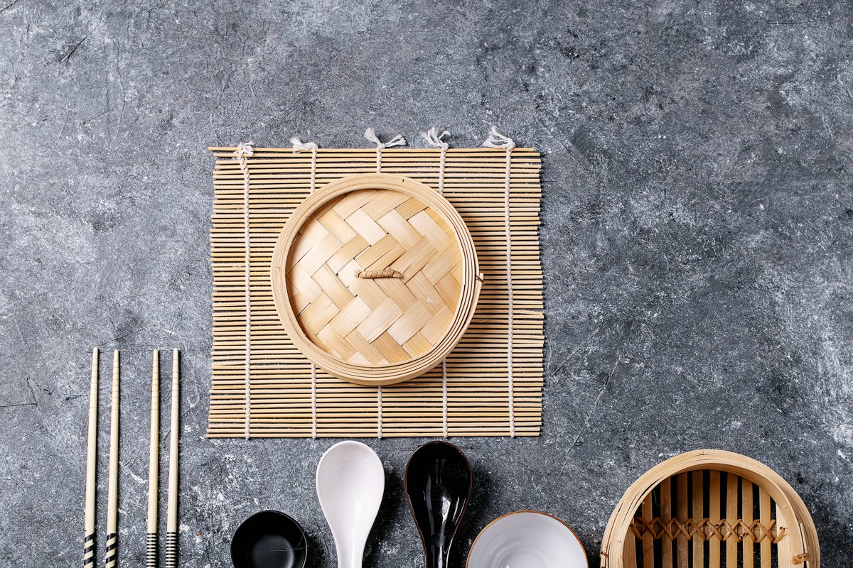 Traditional asian kitchen utensils example image 1