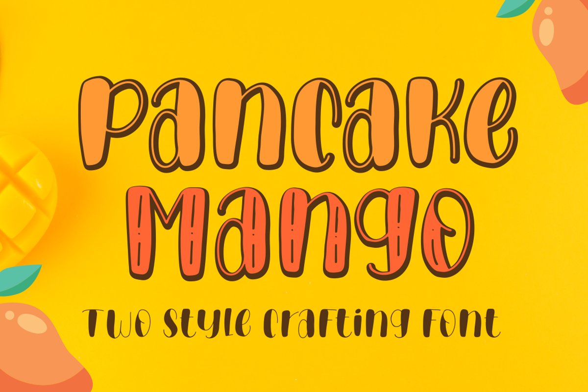 Pancake Mango - Handwritten Font example image 1