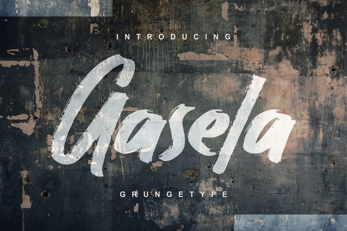 Gasela | Grungetype Font example image 1