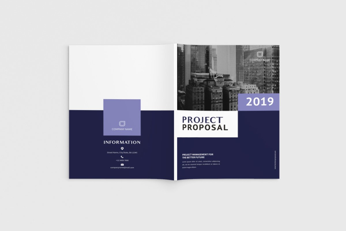 Exposina - A4 Business Brochure Template example image 1