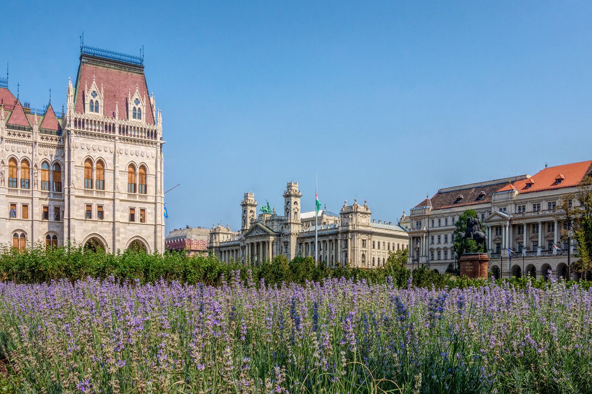 Gothic old building of the Hungarian parliament, Budapest example image 1