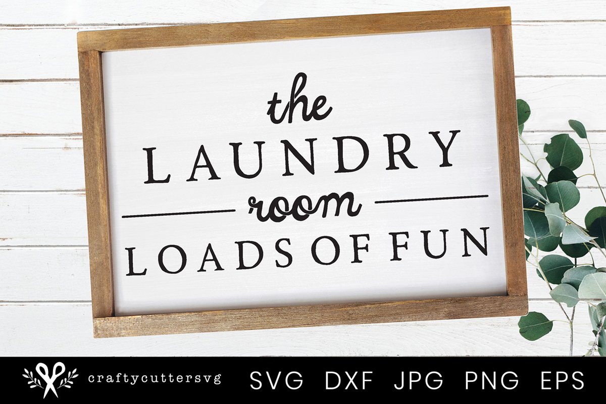 Check your Pockets Farmhouse Laundry Room Sign SVG example image 1