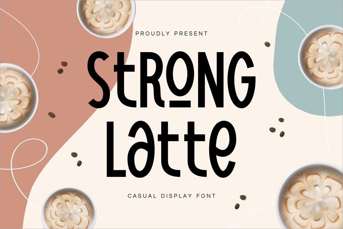 Strong Latte - Stylish Display Font example image 1